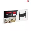 TV-Wandhalterung MACLEAN MC-777 für 13 Zoll–42 Zoll Fernseher, bis zu 35 kg, VESA 75x75–200x200, Metall, schwarz
