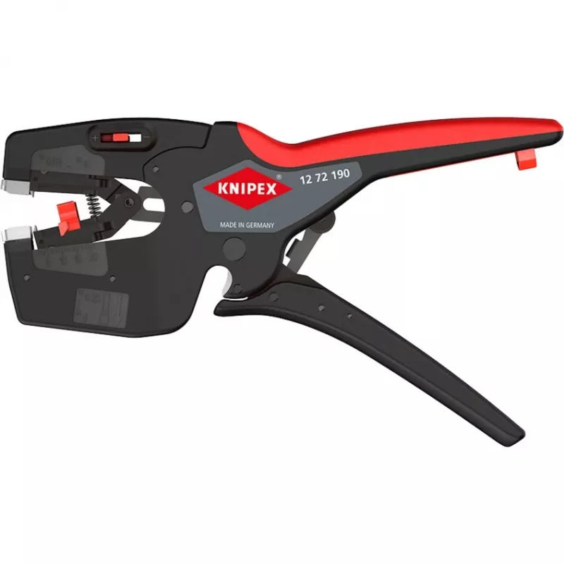 Knipex Elektriker-Multitool NexStrip 12 72 190 SB – Abisolier- und Crimpwerkzeug
