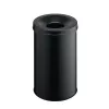 Abfalleimer Rund Stahl Schwarz Durable 330601