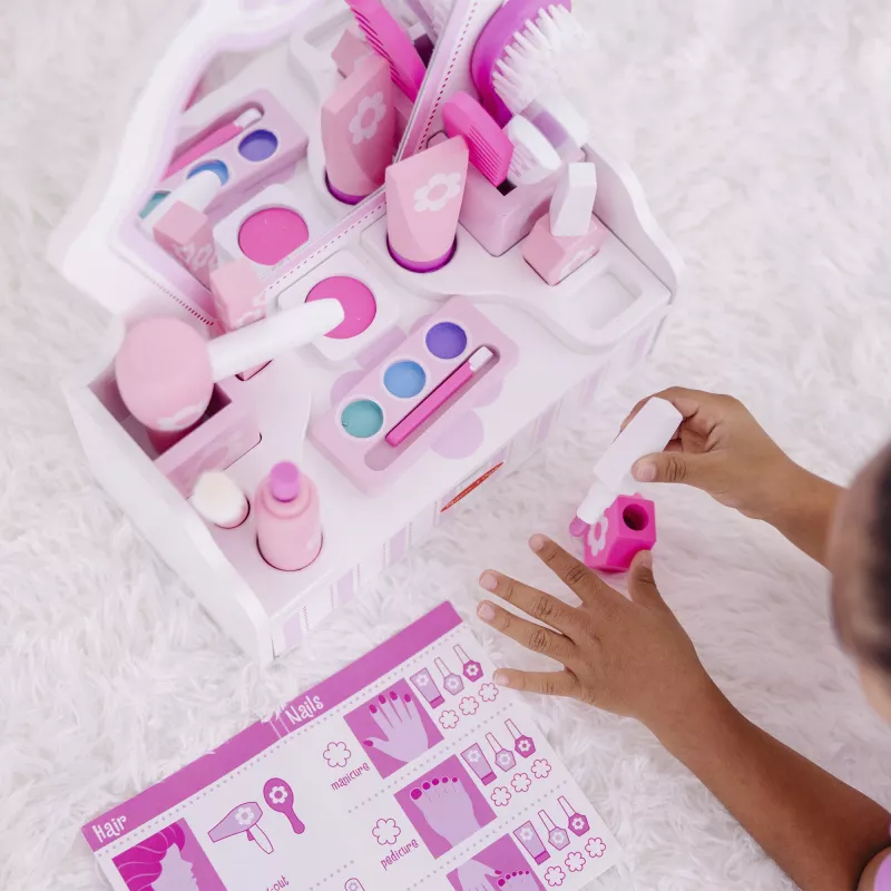 Melissa & Doug - Beauty-Salon-Set, Rollenspiel