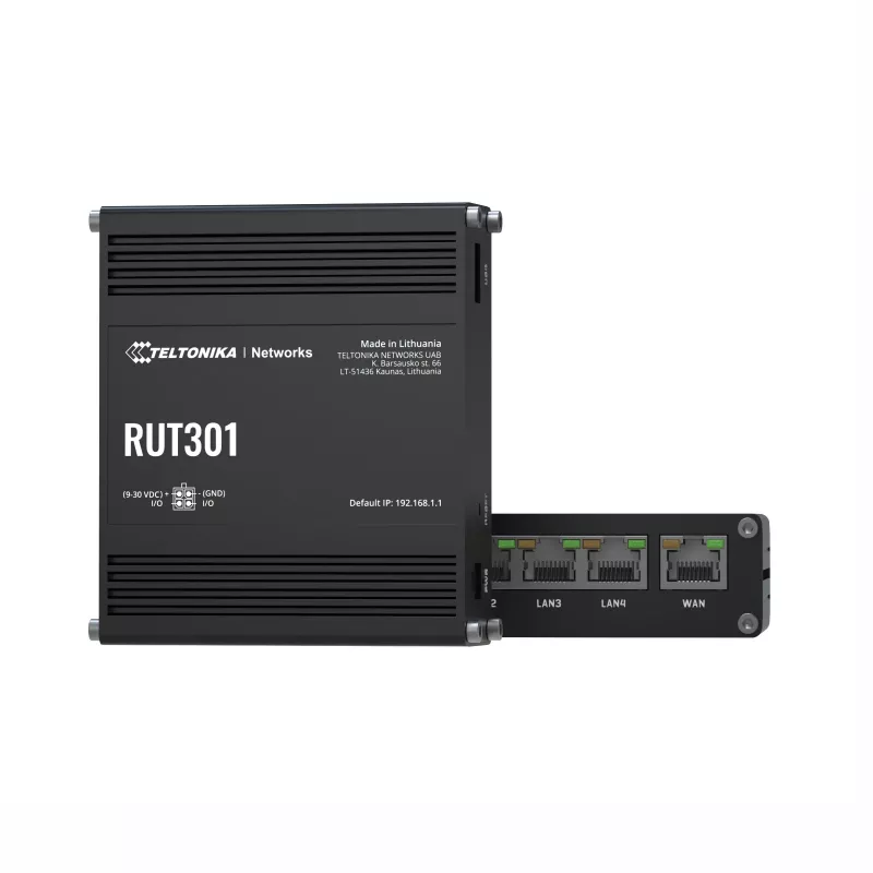 Teltonika RUT301 (EU) Ethernet-Router – Mobilfunk-Router