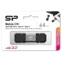 USB-Flash-Laufwerk Silicon Power 64 GB USB Typ-A USB Typ-C SP064GBUC3C51V1S