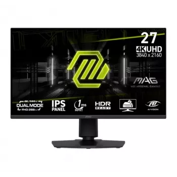 MSI MAG 275UPD E14 Gaming-Monitor – 27 – 4K UHD, Dual-Modus Dual-Modus für UHD mit 144 Hz und FHD mit 288 Hz [Energieklasse F] (9S6-3CE89M-016)