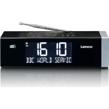 Radiowecker Lenco CR-640BK DAB+ mit Bluetooth 5.0 und LCD-Display