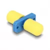 DeLOCK Glasfaser-Koppler ST Simplex Buchse auf ST Simplex Buchse blau