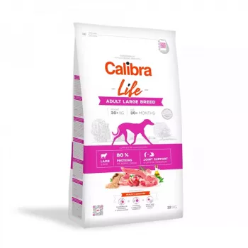 Trockenfutter für Hunde Calibra Life Adult Large Breed Lamb 12 kg — 25–45 kg, 25 % Protein, 14 % Fett