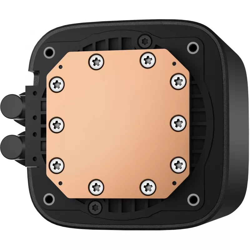 All-in-One-Flüssigkeitskühler DeepCool LE240 V2 240mm, 2x120mm Lüfter, Hydrauliklager, AM5-Unterstützung, 41 cm Schläuche, Schwarz