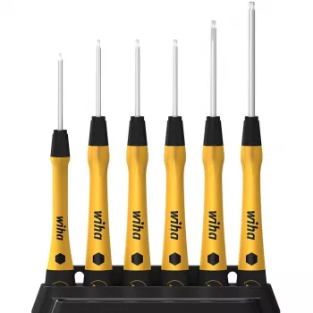 Fein-Schraubendreher-Set PicoFinish ESD Wiha