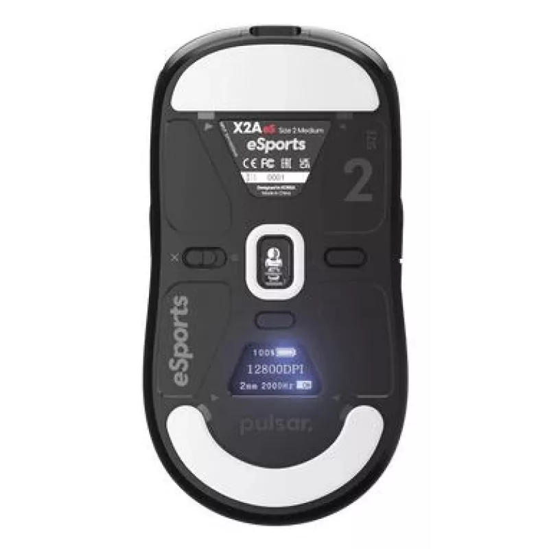 Maus USB Optical Wrl X2A/ES SIZE2 Schwarz PX2AES21 Pulsar