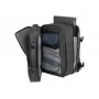 Outdoor-Rucksack NATEC NTO-2116 rahmenlos Polyester schwarz 330×240×440 mm mit Tabletfach und 10 Taschen