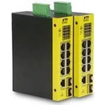 Gigabit Switch kti networks KGS-1060 — 10-fach Industrieswitch, 8×RJ45 Gigabit, 2×SFP