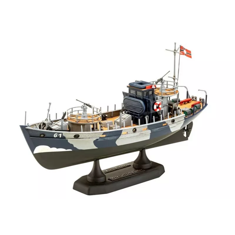Plastikmodell Schiff KFK Kriegsfischkutter 1/144