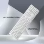 ALOGIC Echelon USB-C wiederaufladbare drahtlose Tastatur Full-Size QWERTZ