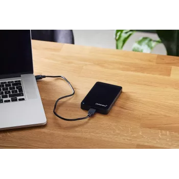 Externe Festplatte INTENSO 2 TB 2,5 Zoll USB 3.2 Gen 1 (6023890), 5400 U/min, Schwarz