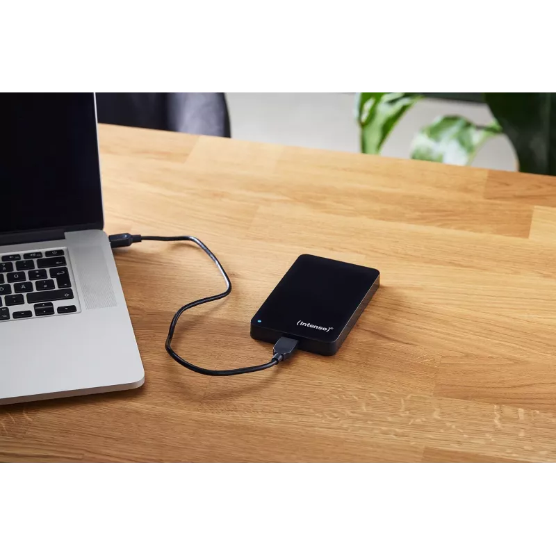 Externe Festplatte INTENSO 2 TB 2,5 Zoll USB 3.2 Gen 1 (6023890), 5400 U/min, Schwarz
