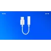 USB Typ 3.1 C (M) – Klinke 3,5mm (F) Audio-Adapter Weiß SAVIO AK-52