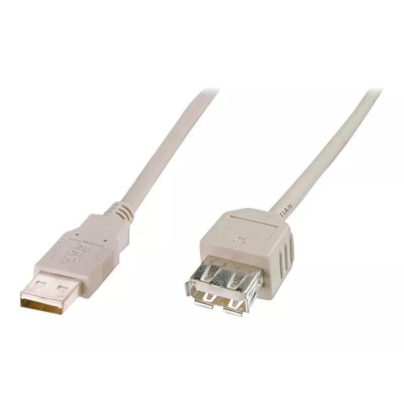 USB-Verlängerungskabel Digitus AK-300202-018-E 1.8m
