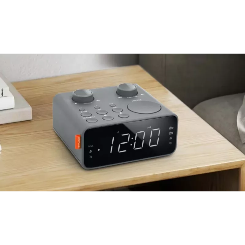 Muse Dual Alarm Clock Radio | M-17 LG | Weckerfunktion | AUX-Eingang