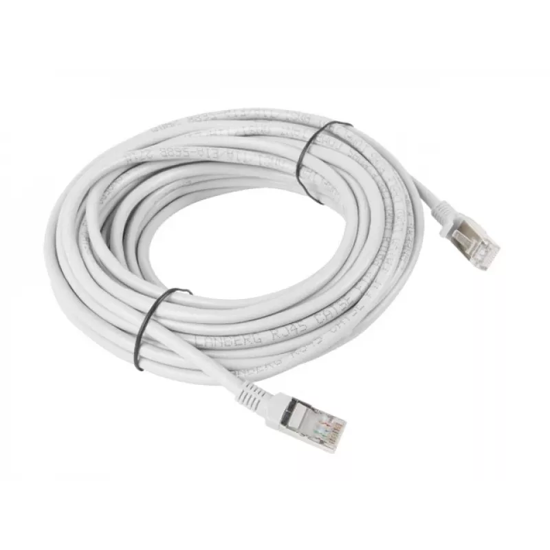 Lanberg PCU5-10CC-1000-S Netzwerkkabel 10 m Cat5e U/UTP (UTP) Grau (PCU5-10CC-1000-S)
