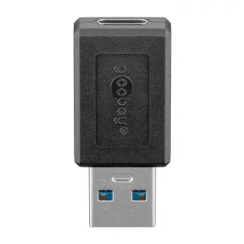 Goobay 45400 USB 3.2 1st Gen Adapter USB-A-Stecker auf USB-C-Buchse Su