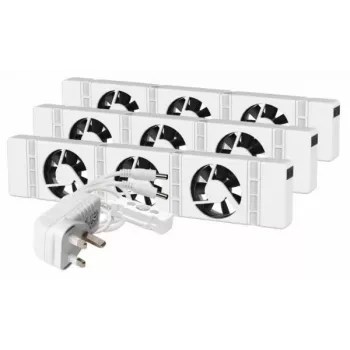 SpeedComfort Trio Set Weiß Ventilator