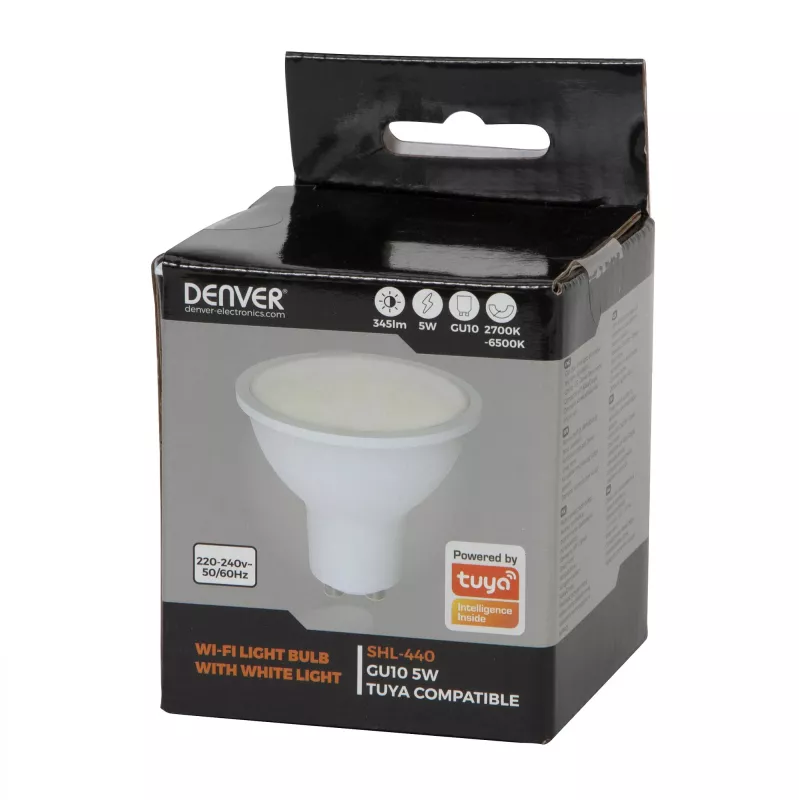 Intelligente Lampe Denver SHL-440 Wi-Fi 5 W Weiß