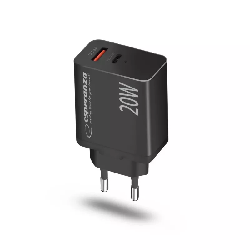 Esperanza EZC105K Netzteil 20W Schwarz