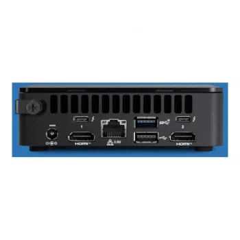 Intel Next Unit of Computing 13 Pro Kit - NUC13ANKi7 - Barebone - schlank-Gehäuse - 1 x Core i7 1360P - RAM 0 GB - UHD Graphics - 1GbE, 2.5GbE, Wi-Fi 6E, Bluetooth 5.3 - WLAN: 802.11a