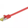 RJ45 Patchkabel Goobay CAT 6A S/FTP 500 MHz 2 m Rot