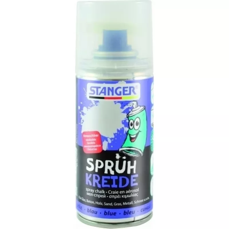 Stanger Sprühkreide 115103, Blau, 150 ml