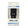 Reiseladegerät Beline Beli0012 — 2x USB-Anschlüsse, 2A Ausgang, schwarz