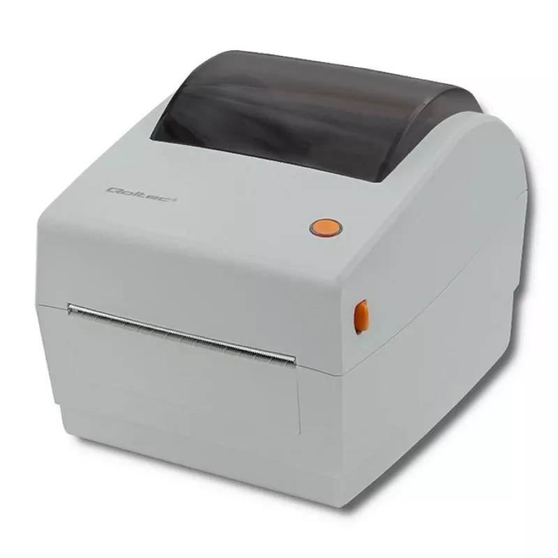Qoltec 50243 Etikettendrucker LTP-0243 | Thermo | Hohe Geschwindigkeit | 203 dpi | USB | LAN