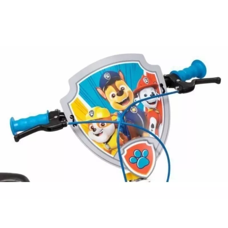 Kinderfahrrad Toimsa 16 Zoll Paw Patrol rot Modell 1678, 16-Zoll-Räder, Eingangschaltung