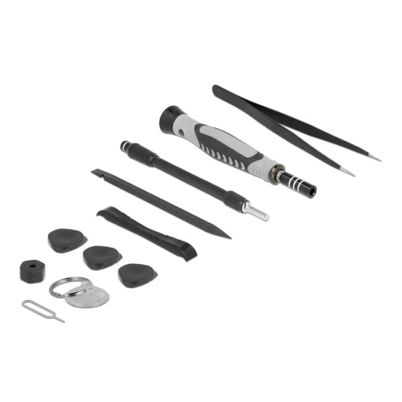 Manueller Schraubendreher-Satz DeLOCK 64167 Präzisionsschraubendreher 105 mm Breite 155 mm Länge 52 mm Höhe