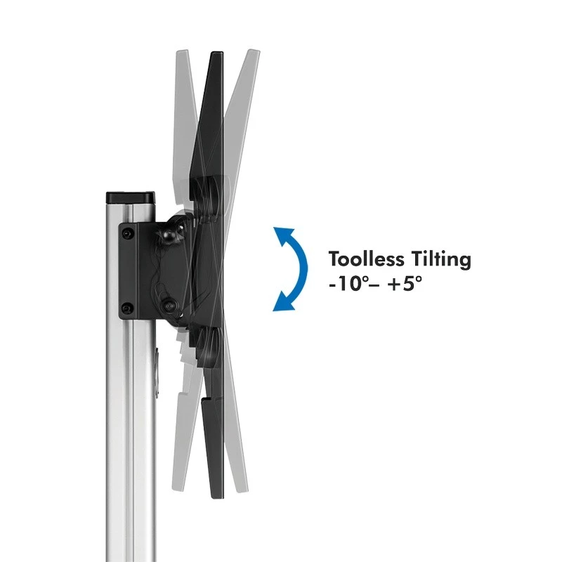 TV/Monitor-Wagen, 37-86'' 50 kg max.