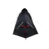 Zelt High Peak Minitramp 2 leicht schwarz/rot — kompaktes 2-Personen-Campingzelt