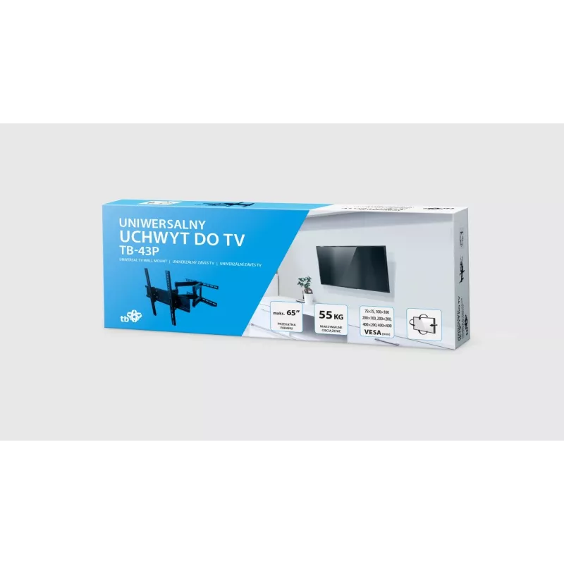 TB TV-Wandhalterung TB-43P 26-55 55 kg VESA 400x400 (TB-43P)
