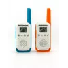 Motorola Talkabout T42 – Walkie-Talkie, 2er-Pack (orange-blau)