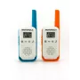 Motorola Talkabout T42 – Walkie-Talkie, 2er-Pack (orange-blau)