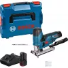 Akku-Stichsäge GST 12V-70 Professional, 12 Volt (Blau/Schwarz, 2x Lithium-Ionen-Akku 3,0Ah, in L-BOXX)