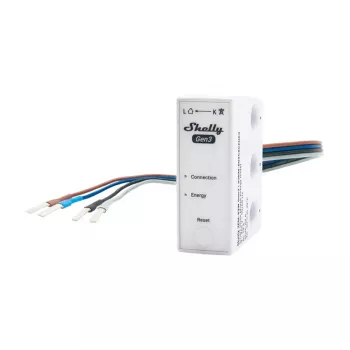 WiFi-Energiezähler Shelly 3EM-63W Gen3 — 3-Kanal-Netzstromzähler