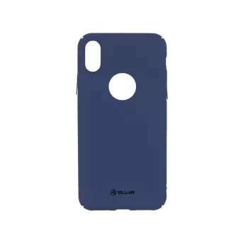Cover Tellur TLL121931 Handyhülle für iPhone X 14 cm (5,5 Zoll) Blau