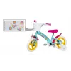 Kinderfahrrad Toimsa TOI1198 12 Zoll Peppa Pig Design, 12-Zoll-Schaumstoffräder, Vorderbremse, Stützräder, Korb