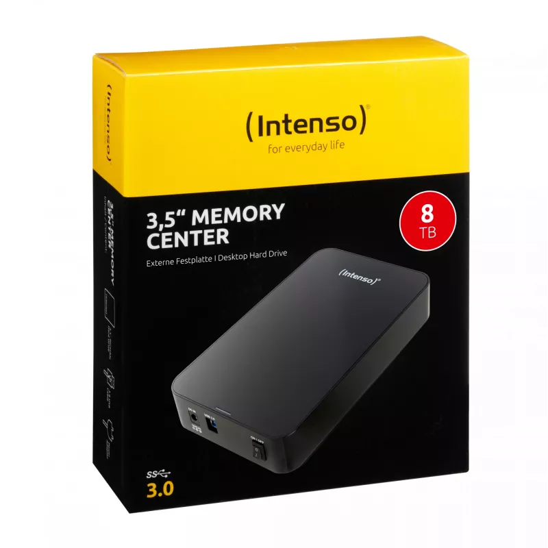 Externe Festplatte Intenso 8TB USB 3.2 3,5 Zoll