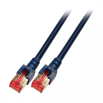 EFB-Elektronik RJ45 Patchkabel Cat.6 S/FTP LSZH schwarz 0,25 m Hersteller: EFB Elektronik (K5515.0,25)