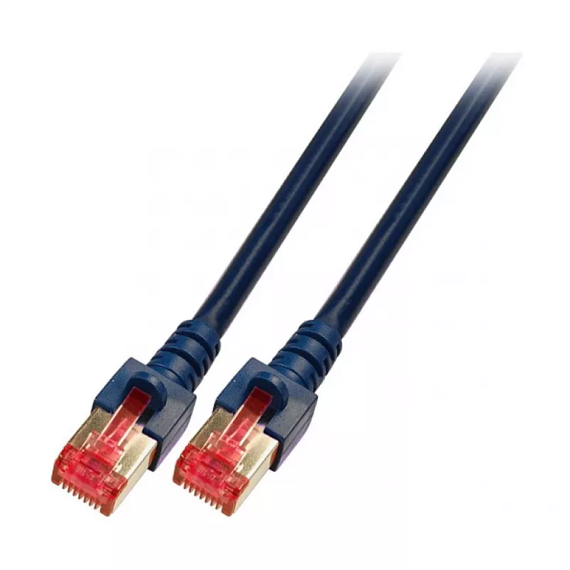 EFB-Elektronik RJ45 Patchkabel Cat.6 S/FTP LSZH schwarz 0,25 m Hersteller: EFB Elektronik (K5515.0,25)
