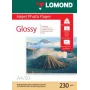 Lomond Foto-Tintenstrahlpapier Glossy 230 g/m² A4, 50 Blatt
