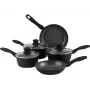 Fünfteiliges Russell Hobbs Pfannenset Metallic Marble RH02814EU7 – Antihaftbeschichtung, verschiedene Größen