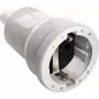 as - Schwabe 62223 Schutzkontaktkupplung PVC 230 V Grau IP20 (62223)
