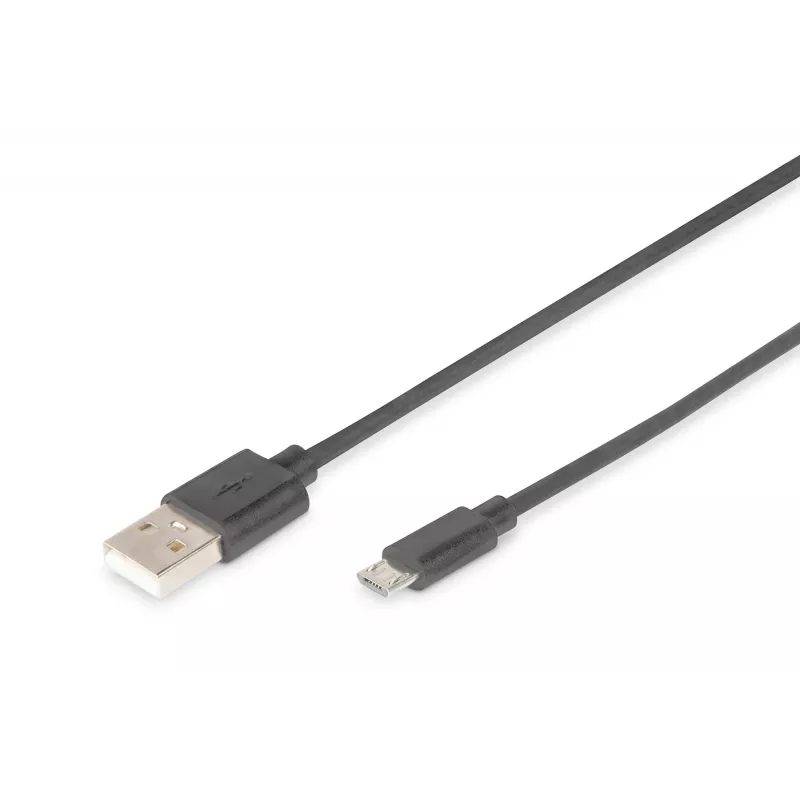 USB-Verbindungskabel Digitus USB 2.0 A Micro B 1 m